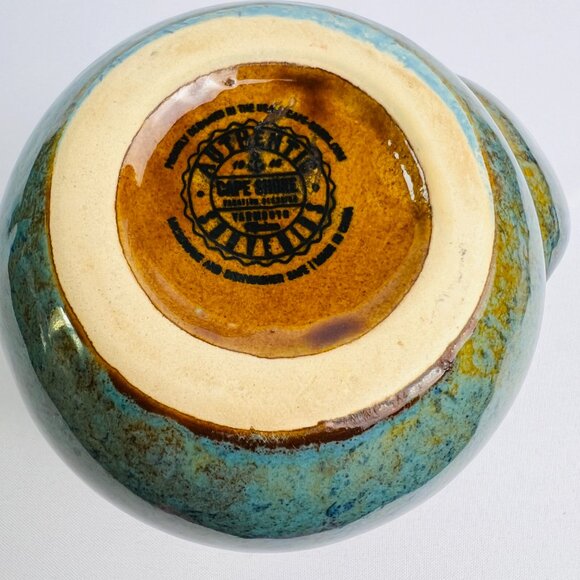 Cape Shore Stoneware Mug Handwarmer Coffee Cup Mermaid Embossed Design - Picture 6 of 9